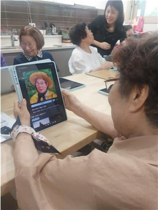 용산구, 찾아가는 경로당 디지털 교육 실시