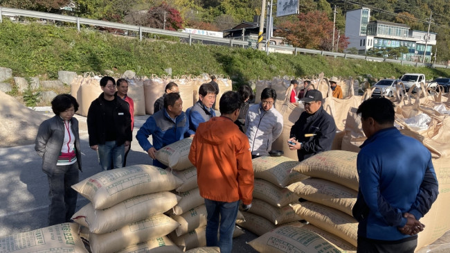 합천군 가루쌀 전문생산단지, 공공비축미곡 매입 참여