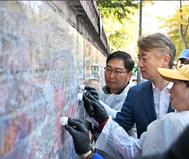 광주 서구, '십만양병 벽화사업' 시작